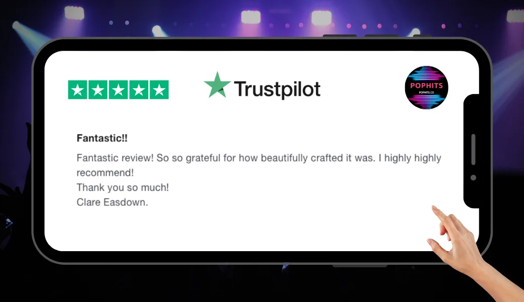 PopHits.Co - Trustpilot Review Feedback 09