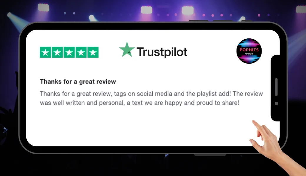 PopHits.Co - Trustpilot Review Feedback 12