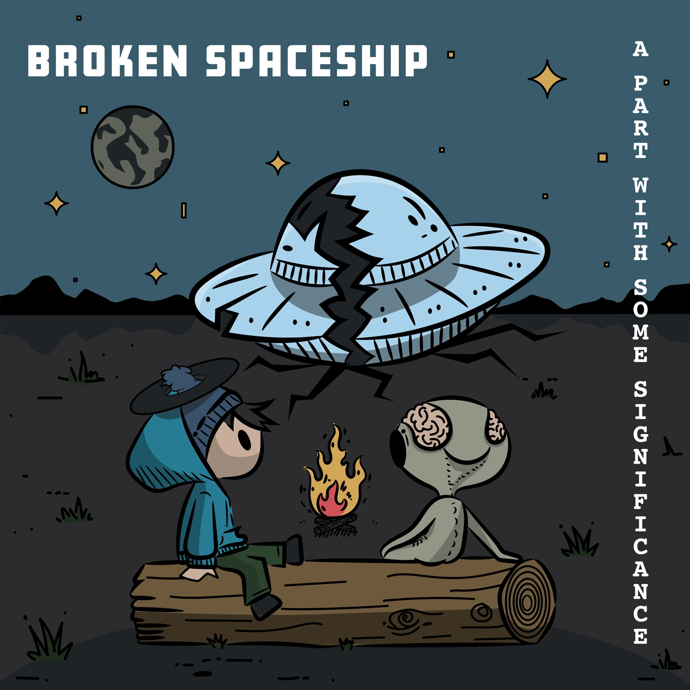 Broken Spaceship — A Part with Some Significance