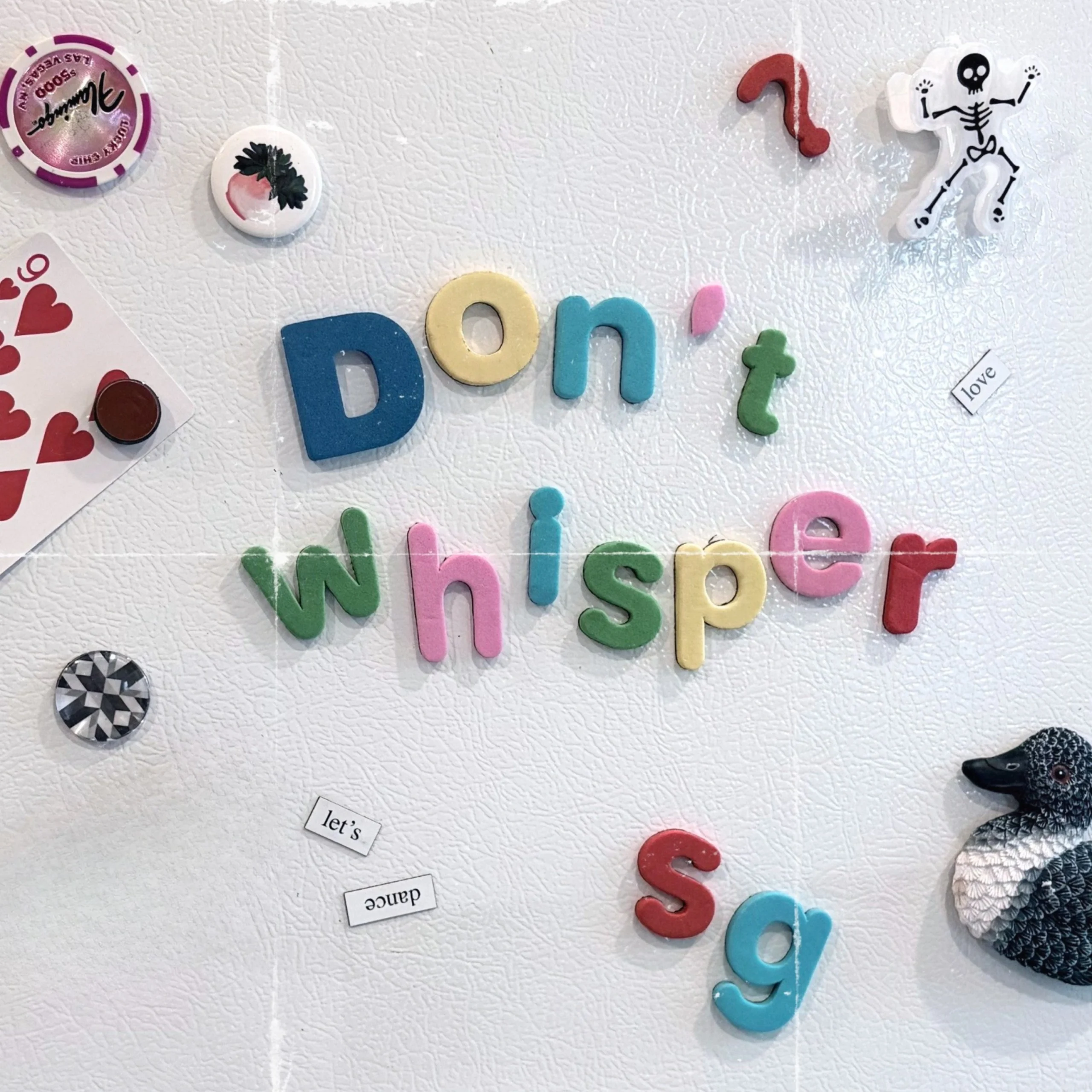 Sarah Giles — don't whisper