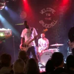 A band performing at the Brudenell Social Club, a grassroots music venue in Leeds