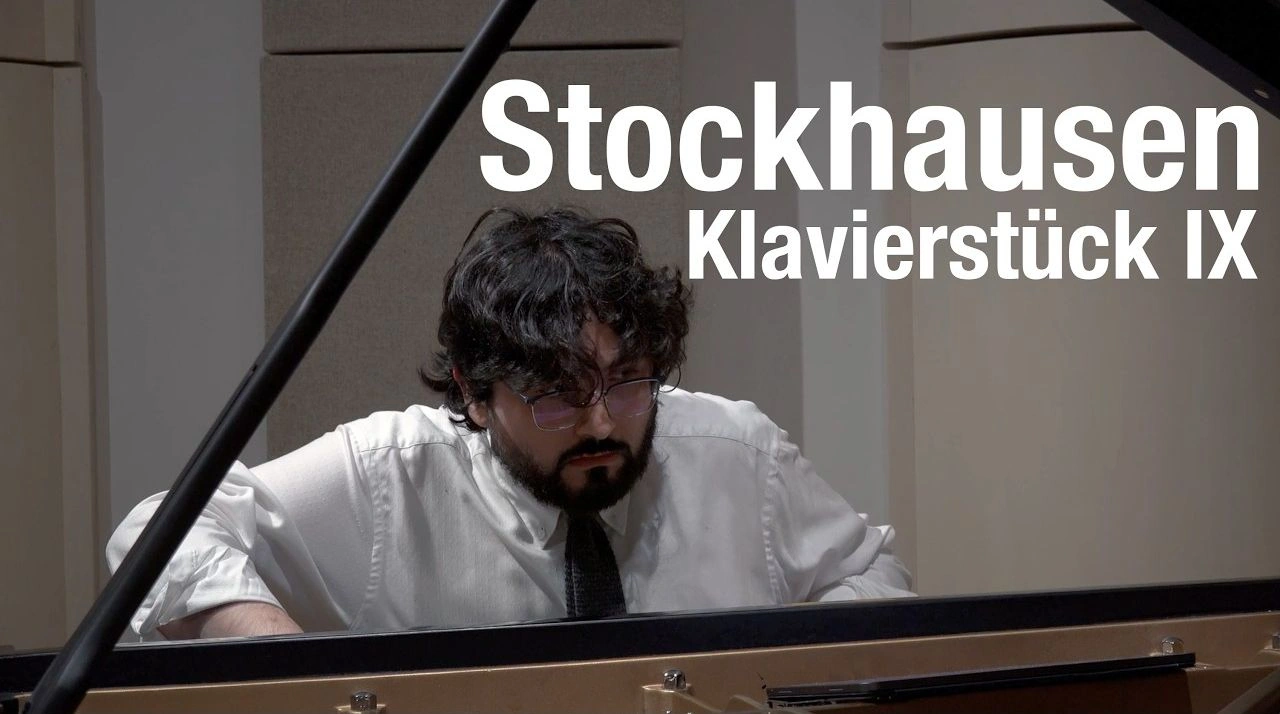 Pedro G. A. Aguinagalderomalde — Klavierstück IX